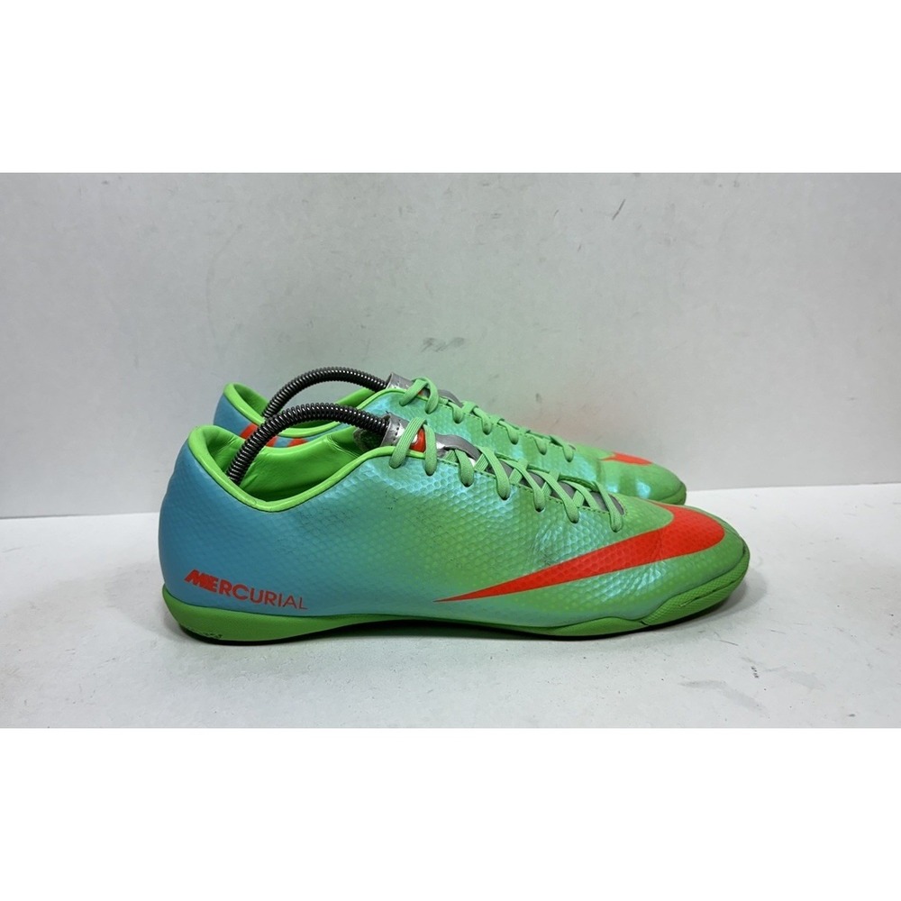 Nike Mercurial Victory IV 555614-380 Men's Sz 11 Ronaldo Indoor Rare Green Shoes